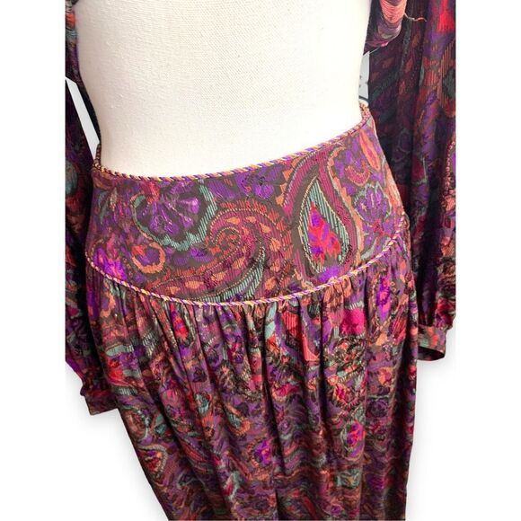 Oscar De La Renta Vintage 80’s Silk two piece Set - Picture 3 of 11